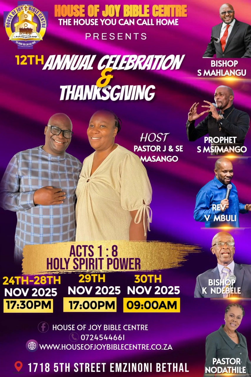 annual thanksgiving hojbc